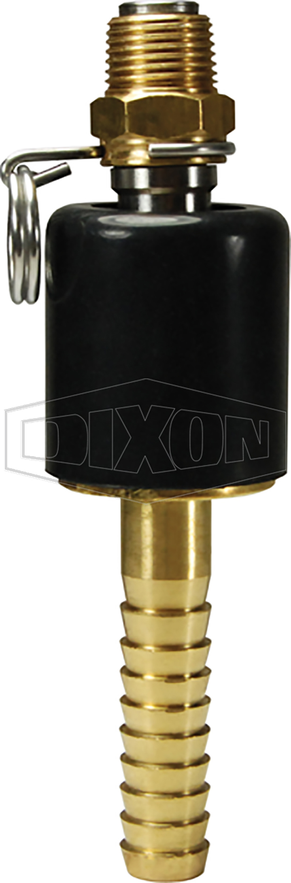 Ball Type Swivel x Hose Shank Connector for Spray Gun